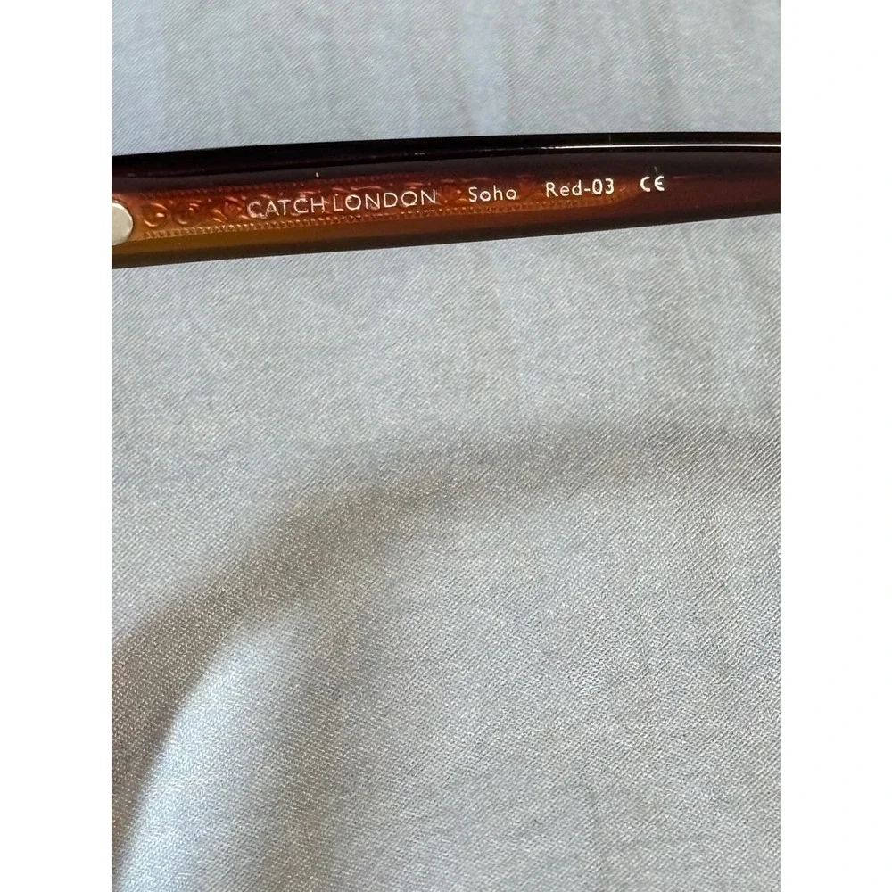 Catch London Soho eyeglasses *frames only  Red-03 Tortoise Red   50-22-140